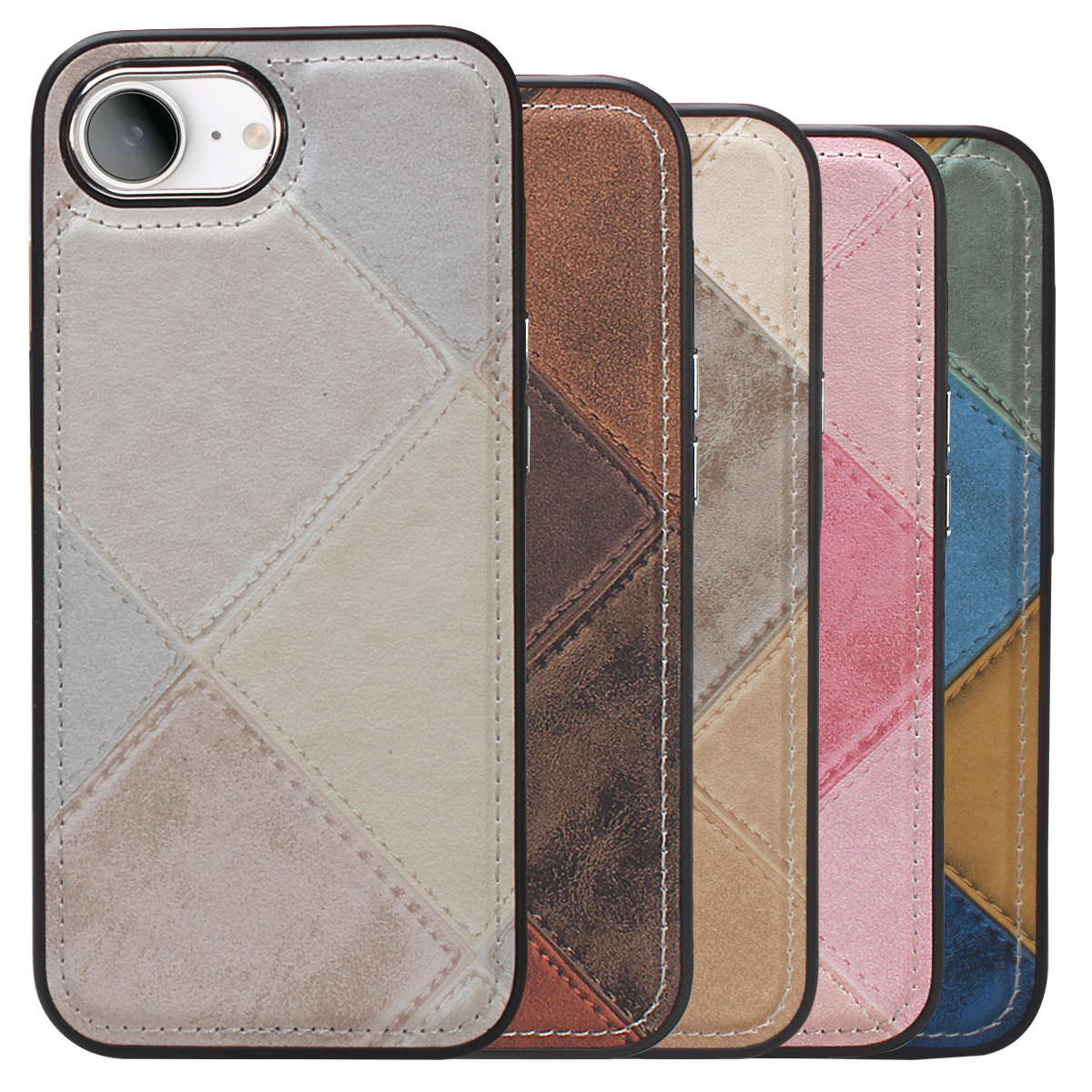 PU leather phone case with travel SIM card storage, Leather phone case storing two Nano SIM cards, Custom OEM ODM leather phone case by Triwood Tech, Branded private label leather phone case for mobile accessory retailers