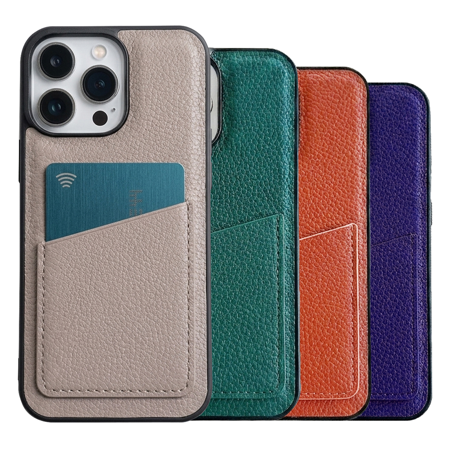 Leather Phone Case with Card Holder ODM OEM manufacturer