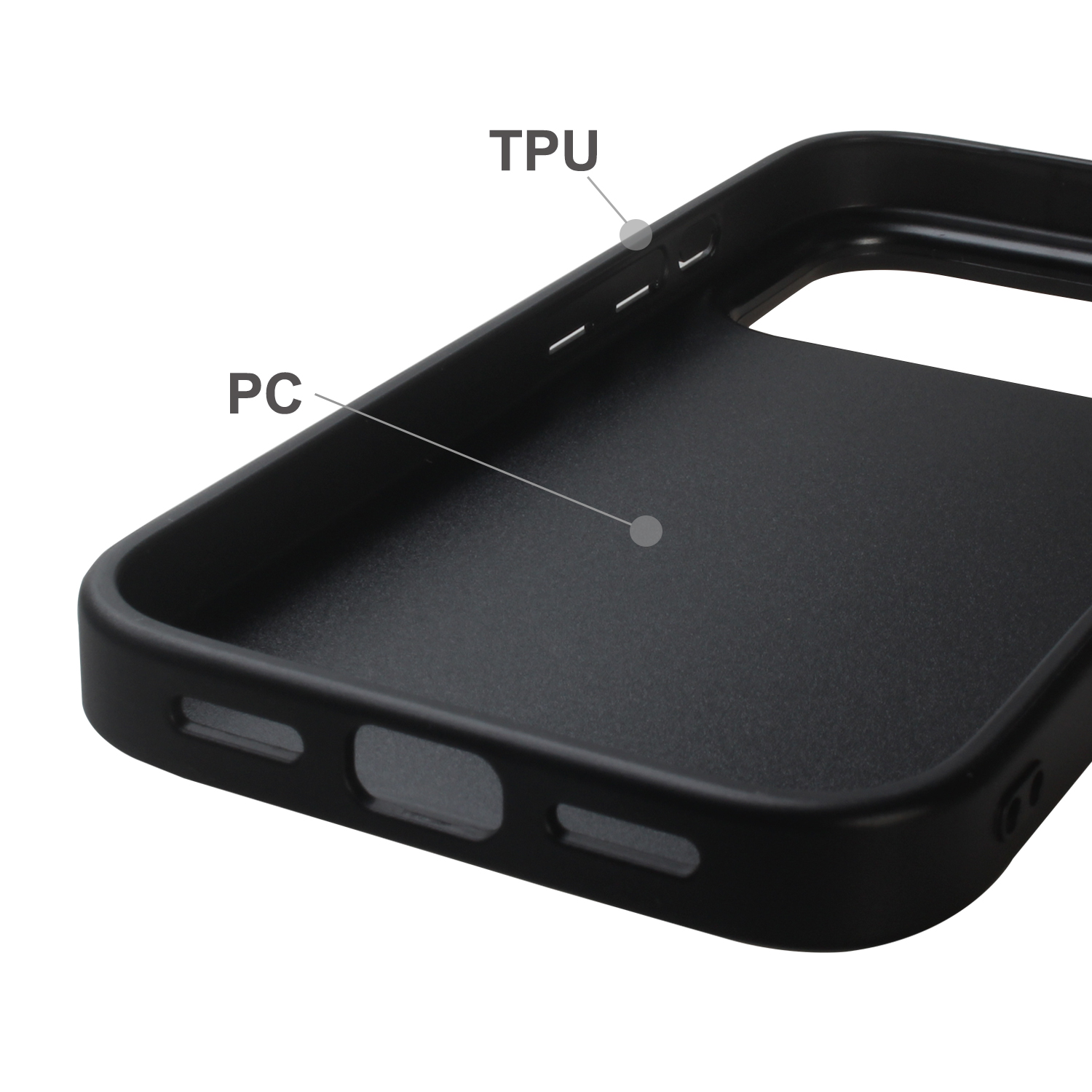 Premium Leather Soft Edge PC Protection Case